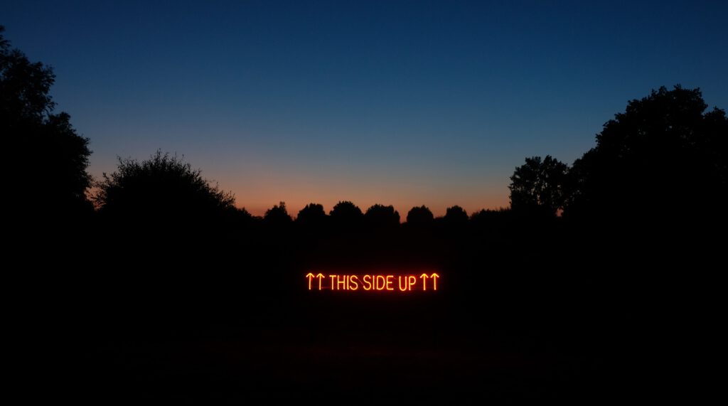 ↑↑ THIS SIDE UP ↑↑ schscht